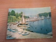 Pocztówka  Giżycko Przystań GKKFiT