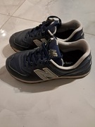 Klasyczne NEW BALANCE ML574LPN granat skóra 41,5