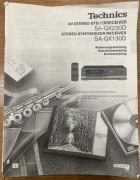 INSTRUKCJA OBSŁUGI AMPLITUNER TECHNICS SA-GX230D  SA-GX130D SA-GX230