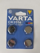 Bateria litowa guzikowa Varta cr2016 4szt.