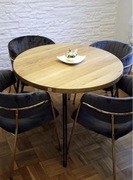 Czarne Nogi do stołu! Nogi Loft, 70 cm