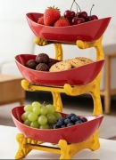 Patera 3 poziomowa, taca na owoce