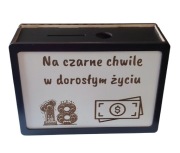 Skarbonka, 18stka, urodziny, prezent,upominek  