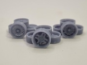 3kpl felg - Fiat 126p 1:24 Hachette Druk 3D -6