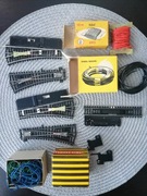 Zestaw, zwrotnice kolejki elektrycznej w skali tt 