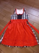 Sukienka Bawarska z fartuchem 50