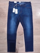 Spodnie jeansy MUSTANG Oregon Slim męskie dżinsy granatowe nowe 38/34