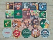 20 podkładek pod piwo Czechy Słowacja Holba Bernard Zubr Ostravar  itp.
