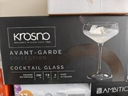 Krosno Kieliszki do koktajli Cocktail glass 230ml 6szt Margarita 