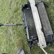 Pas przedni kompletny z chłodnicami i wentylatorami audi 3.0 tdi 