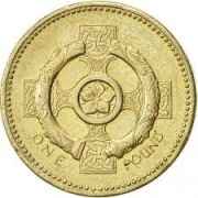 1 FUNT STARY 2001 KRZYŻ CELTYCKI