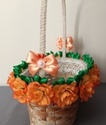 Koszyk, koszyczek wielkanocny na święconkę + serwetka 