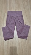 Nowe modelujące spodnie legginsy rozmiar M różowe 