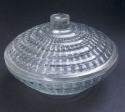 Cukiernica Bomboniera szklana UFO Huta Ząbkowice J.S. Drost 1960 PRL