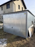 Garaż blaszany ocynk