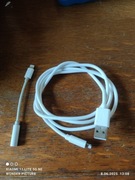 Kabel ładujący do telefonu iPhone firmy Hama+gratis 