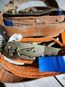 Pas transportowy 4szt KOMPLET mocujący, do opasania, zabezpieczenie towaru.