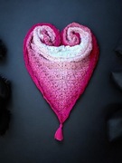 Kobieca chusta, bardzo ozdobna i efektowna. 100% bawełna