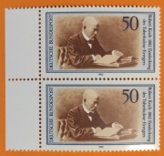 Niemcy DB 1982 # 1122** Portret Robert Koch dwójka pionowa z marginesem 
