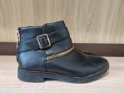 Czarne botki Sinsay rozmiar 38