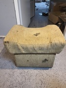 Pufa otwierana beżowa