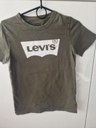 Tshirt koszulka Levis 140 10l at zieleń wojskowa khaki 