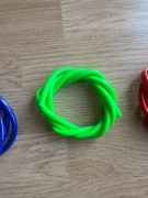 ZIELONY WĘŻYK PALIWOWY CROSS MOTOCYKL ENDURO SUPERMOTO