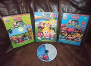DVD x 4 płyty Mali odkrywcy Little People Fisher Price
