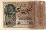 Niemcy, 1 miliard marek 1922, stan 4