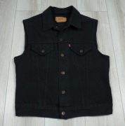 LEVI'S LEVI STRAUSS KAMIZELKA JEANSOWA BEZRĘKAWNIK r. L