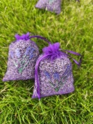 2 pachnące woreczki z lawendą fioletowe 
