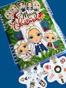 Album aktywności na rzepy Domek Elfów