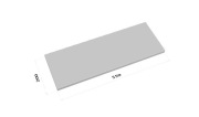 Półka, 550 x 200 mm, płyta kronospan 8685 BS 18 mm