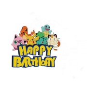 Topper  POKEMON na tort URODZINOWY 