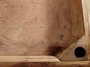 ZABYTKOWA DREWNIANA WALIZKA