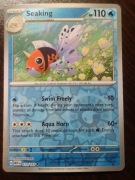 REVERSE HOLO Seaking 119/165 Karta POKEMON TCG Scarlet & Violet 151