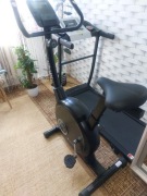 Rower treningowy magnetyczny pionowy Sapphire Hyper black