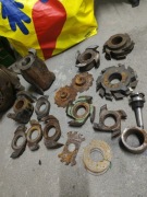 Frezy duże różne komplet 