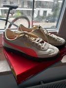 Buty Puma SoftFoam+ beżowe z pomarańczowymi wstawkami 