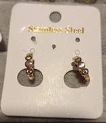 Kolczyki stal chirurgiczna 