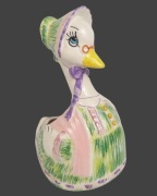 Vintage Ceramiczna gęś kaczka osłonka, pojemnik  28/20cm połowa XXw