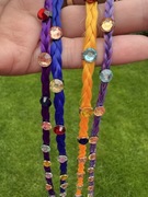 Cztery ozdobne pasemka z cyrkonie