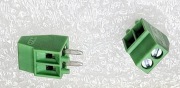 Do montażu PCB zacisk śrubowy 2 PINY raster 2,54 