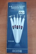 Elektroniczne pióro do akupunktury 9 Gear 5w1 masażer