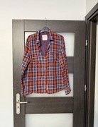 Koszula damska w kratę kolorowa H&M rozmiar 44