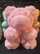 Mydlane misie podziękowanie dla gości, dzień chłopaka, dzień dziecka.