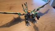 Lego Ninjago zielony smok Lloyda 70593 Wybrakowany
