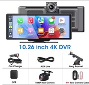 Okazja!!! Ekran Multimedialny 10"AndroidAuto/Carplay/Rejestrator-2 kamery!