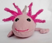 Aksolotl "Gizmo" różowy Axolotl maskotka 30x10cm