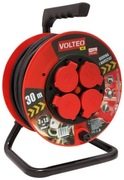 VOLTEO PRZEDŁUŻACZ HEAVY DUTY 30M NA BĘBNIE PRZEWÓD  3*1,5MM H05RR-F